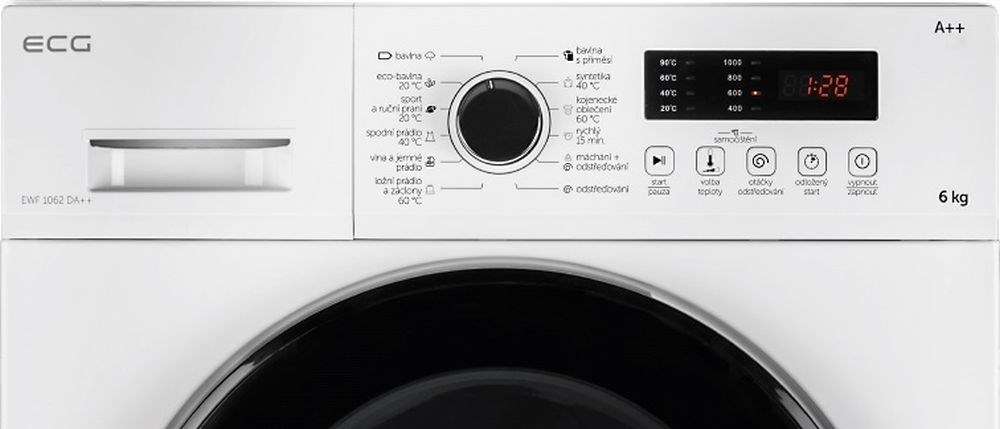 ECG EWFS 1062 DA ovládání